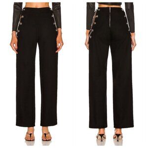 NEW EB Denim New Chain Pant in Black Straight Leg Trouser Small S